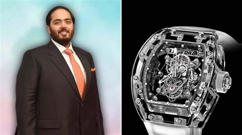 anant ambani watch richard mille|anant ambani wedding watch.